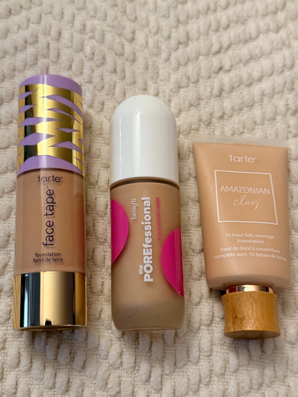 🤍Tarte  & Benefit Cosmetics Best Sellers Foundation Bundle 🤍